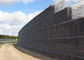 Paslanmaz Çelik Kaynaklı Hasır Gabiyonları / Sıcak Daldırma Tel Kafes Kaya Duvarı