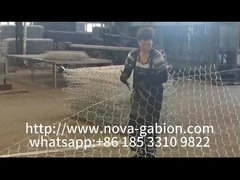 Gabion ağ üretimi - El tutma kenarı