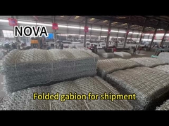 Nova Gabion Tel Ağı Fabrikası Taş Kutular Altgen Galvanizli Çinko Kaplama