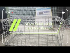 Perimetre güvenliği için askeri sınıf galvanizli kaynaklı ağ destek duvarları