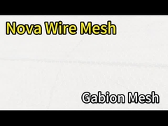 Uzun süreli korunma için sıcak daldırılmış galvanizli gabyonlar