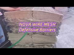 NOVA WIRE MESH-Modüler Çelik Savunma Duvarı - Sınır devriyesi istasyonları için hızlı montaj