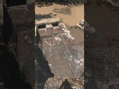 Çok Katmanlı Dokuma Gabion - Geliştirilmiş Stabilite için Kompozit (Çelik + Jeotekstil)