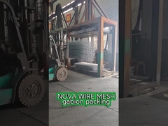 Özel Tasarım Dokuma Gabion - Peyzaj Mimarlığı için Dekoratif Desenler