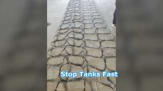 Stop Tankları Hızlı Ağır Hizmet Bariyer Ağı