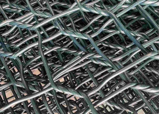 Nehir Yolu Koruması için 2.7mm 80mmx100mm PVC Kaplı Gabion Hasır