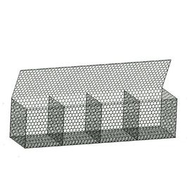Yüksek Mukavemetli Altıgen Gabion Kutu Takviyeli Toprak Sistemleri Örneği Mevcuttur