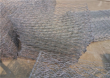 Ağır Galfan Kaplamalı Dokuma Hasır 100 * 120 Mm / 120 * 150 Mm Boyut