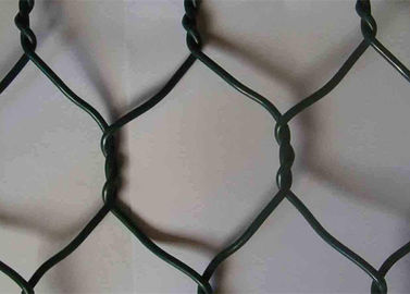Hafif Çelik PVC Kaplı Gabion Çift Bükümlü Altıgen Hasır Sepetler