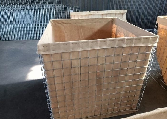 Kritik Altyapı için Galvanizli Çelik Tel Askeri Kum Engelleri