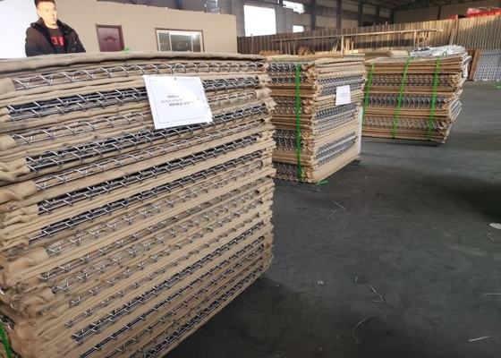 Askeri Tahkimatlar İçin Kullanılan 1mx2m Yüksek Yoğunluklu Çarpışmaz Gabion Bariyerler