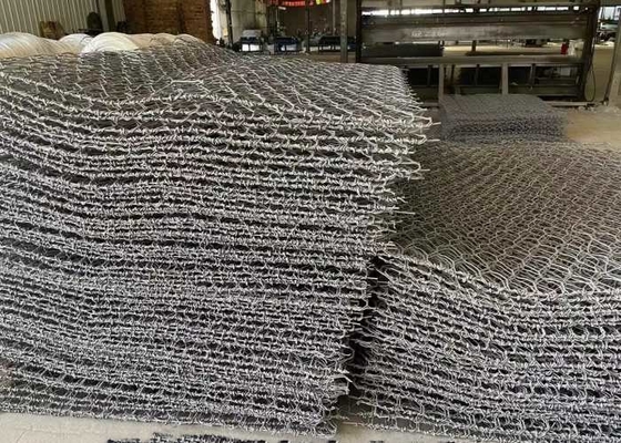 Toprağı istikrarlandırmak için ağır PVC kaplı gabion yataklar ️ Nehir kenarları ve yamaçlar için ideal