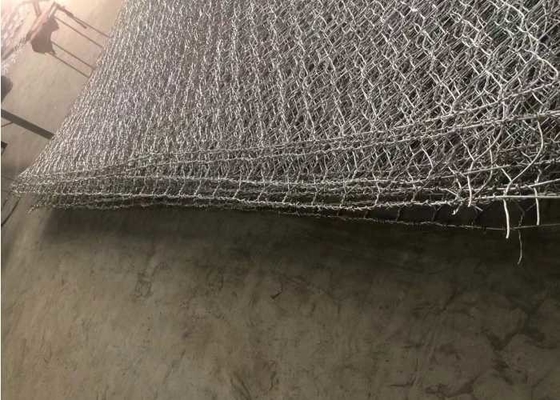 2.8mm Pvc Kaplı / Galvanizli Gabion Sepetler Pas Dayanımı