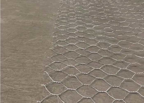 Dayanıklı  Gabion Yatak 3.0mm-4.0mm Tel Çapı Altıgen