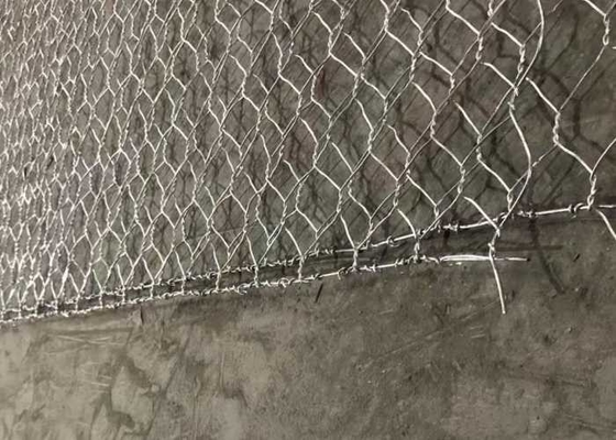 Dayanıklı  Gabion Yatak 3.0mm-4.0mm Tel Çapı Altıgen