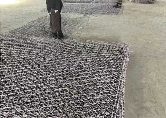 Çinko Kaplama 220-240g/M2  Gabion Yatak 60*80mm Delik