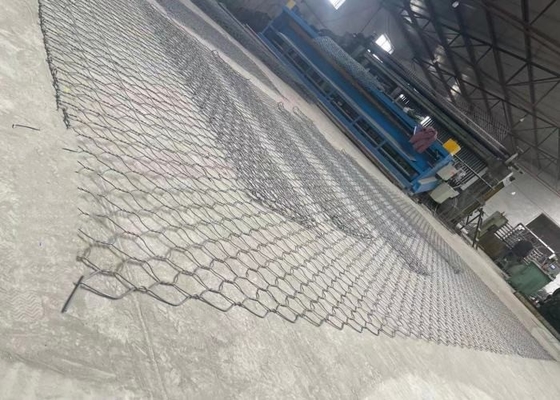 Bahçe Peyzajı İçin Yüksek Mukavemetli 80x100mm Gabion Hasır