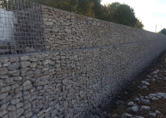 Eğim Koruması İçin Galvanizli Anti Pas Kaynaklı Hasır Gabionlar
