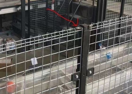 Bahçe Güvenliği İçin Galvanizli Beyaz Ağır Hizmet Tipi Rulo Üst Kaynaklı Hasır Eskrim