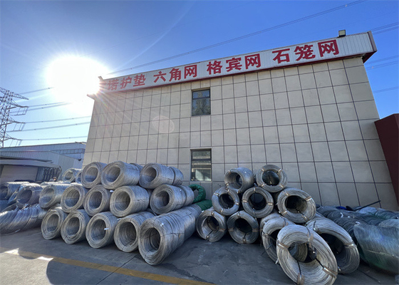Metal Gabion sepetleri, özelleştirilebilir köprü abutment koruması için PVC kaplamalı