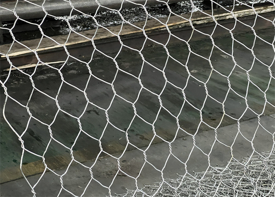 PVC kaplı galvanizli çelik altıgen tel örgü kabuk kutuları özelleştirilebilir kafes boyutları