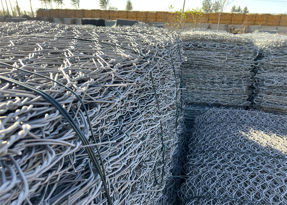 çelik özelleştirilebilir gabion sepetleri 1mx1mx1m kutu koruma nehir kursları için