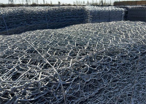 Altıgenlik Metal Gabion Sepeti 1mx1mx1m