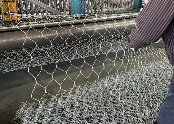 Altıgenlik Metal Gabion Sepeti 1mx1mx1m