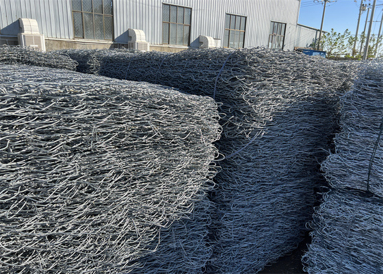 Altıgenlik Metal Gabion Sepeti 1mx1mx1m