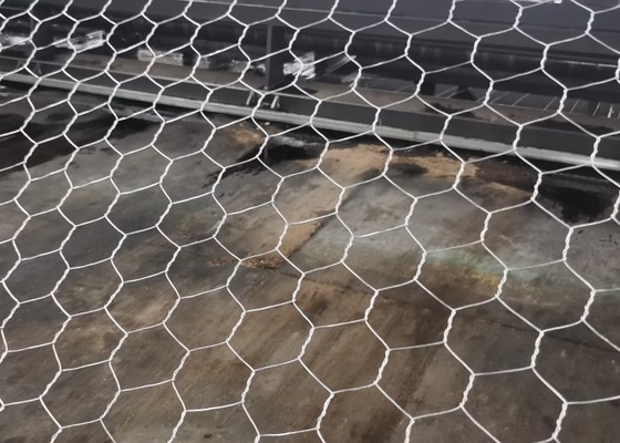 Galvanizli Gabion Sepet 2x1x1m Çift Bükümlü Çelik Hasır 2.7mm Tel