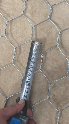 Eğim Stabilizasyonu için Galvanizli Altıgen Gabion File
