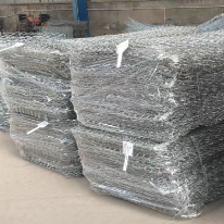 Erozyon Kontrolü ve Destek Duvarları için Galvanize Gabion Tel Ağı 60x80mm