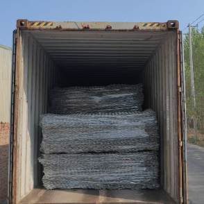 Erozyon Kontrolü ve Destek Duvarları için Galvanize Gabion Tel Ağı 60x80mm