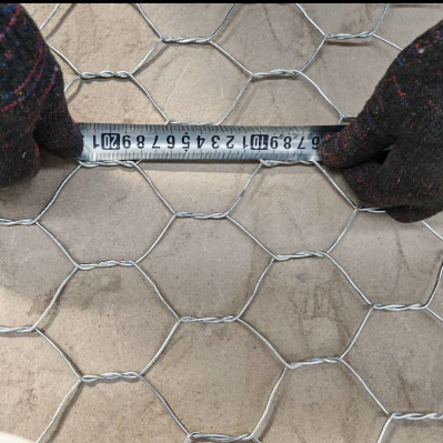 Erozyon Kontrolü ve Destek Duvarları için Galvanize Gabion Tel Ağı 60x80mm