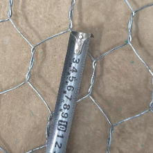 Erozyon Kontrolü için PVC Kaplı Altıgen Gabion Tel Ağı 10x12cm