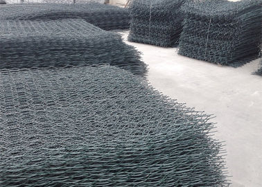 Altıgen PVC Kaplamalı Gabion 2.0 - 5.0 Mm Tel Çapı ISO9001 Onaylandı