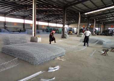 Ağır Galvanizli Metal Gabion Sepetleri, Kayaçlarla Dolu Metal Kafes
