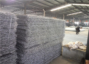 Kalıcı bina çözümleri için galvanizli çelik tel zinc kaplı gabiyon sepeti