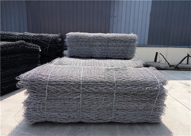 2x1x0.5m Galvanizli Çelik Altıgen Kablo Gabion Maçı 100x120mm 230g/m2