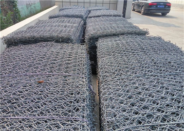 Yüksek germe dayanıklılığı ve 0,6m çapı olan özelleştirilebilir galvanizli gabion kutular