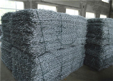 100mmx120mm Ağ Boyutu Nehir Kıyısı Koruması İçin Çinko Kaplı Gabyon Sepeti