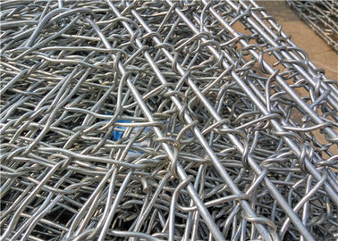 Sıcak Daldırma Galvanizli Gabion Sepetleri, Yüksek Mukavemetli Taşkın Koruma Dolgu
