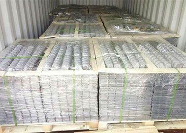 Galfan Kaplamalı Gabion Hasır Panelleri İç Gabion, Gümüş Rengi Tasarımları