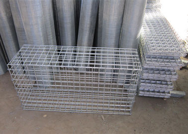 Kıyı Koruma Bariyeri Nehir Kontrolü Gabion Sepet 3 - 6 Mm Tel Ölçer