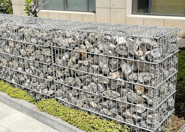 Sıcak Daldırma Galvanizli İstinat Duvarı Gabion Kafesleri Korozyon Direnci