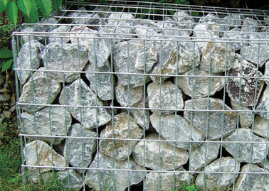 Bahçe Çiti İçin Kararlı Dekoratif Gabion Sepetleri / Kaya İstinat Duvarı