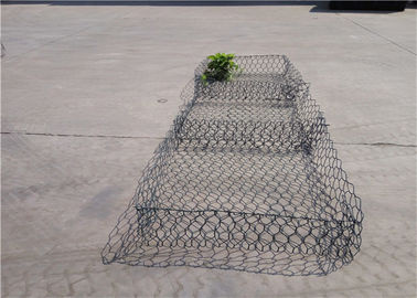 Çift Diyaframlı PVC Kaplamalı Gabion Sepetleri PE Kaplamalı Gabion Yatağı