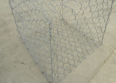 Ses Bariyeri Duvar PVC Kaplamalı Gabion Sepetleri / Galvanizli Gabion Sepetleri