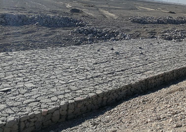 PVC Kaplama  Gabion Koltuk Dikiş Ağı Gabion ISO9001 Onaylı Eğim Koruması Gabion sepetleri Koltuk