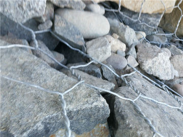 Galfan Kaplamalı Metal Gabion Sepetleri, Dokuma Gabion Sepetleri Kolay Kurulum